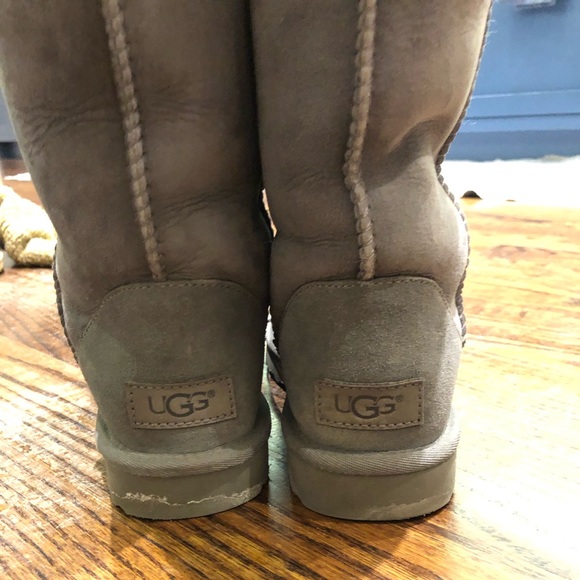 Classic Tall Ugg Boot - grey size 6 - Picture 4 of 6
